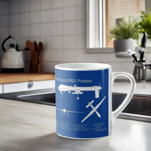 Mug MQ-1 Predator UAV- Plan d'avion ABD