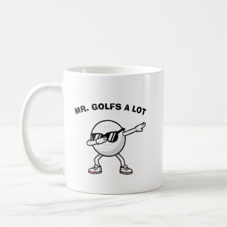 Mug MR. GOLFS A LOT,Funny Golf