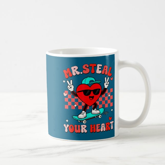 Mug Mr Steal Your Heart For Boys Toddlers Valentine's  (Droite)