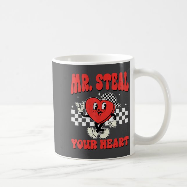 Mug Mr Steal Your Heart For Boys Toddlers Valentine's  (Droite)
