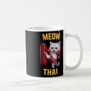 Mug Muay Thai Cat Meow Thai - Thai Boxe Pour Les Jeune