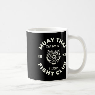 Mug Muay Thai Combat Mma Tatouage Tigre Art Des 8 Memb
