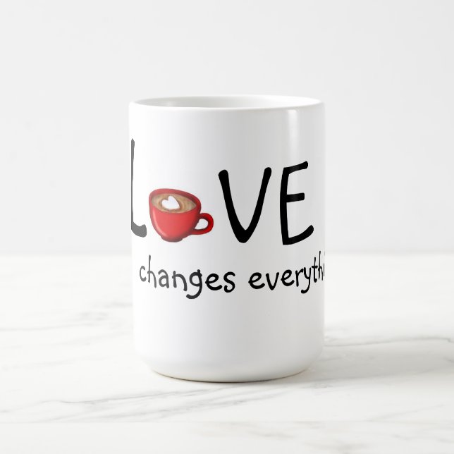 Mug Mug/Amour Change Tout (Centre)