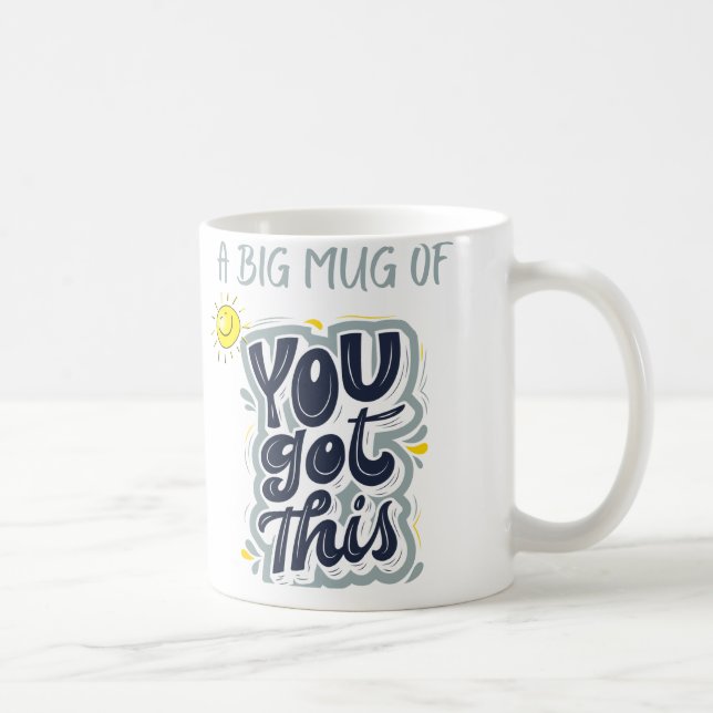 Mug Mug/Cadeau De Thé Positivi Pour Lui/Elle (Droite)