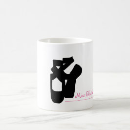 Mug Mug/Coupe de l'enseignant de danse avec nom person