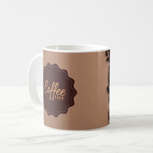 Mug "Mug de café : chaque gorgée, chaque instant" (Devant gauche)
