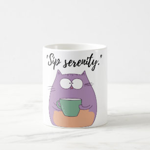 Mug "Mug de café : Sip, Relax, Repeat"