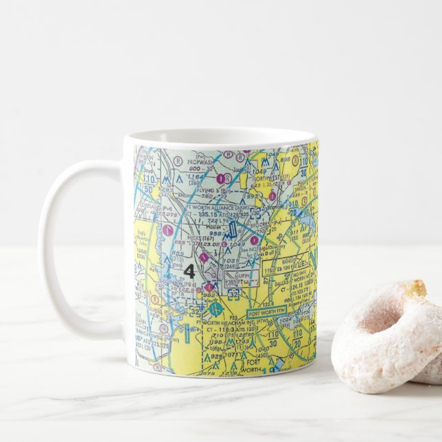 Mug Mug. de la section Aviation (Avec donut)