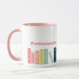 Mug #Mug de l'enseignant en ligne.