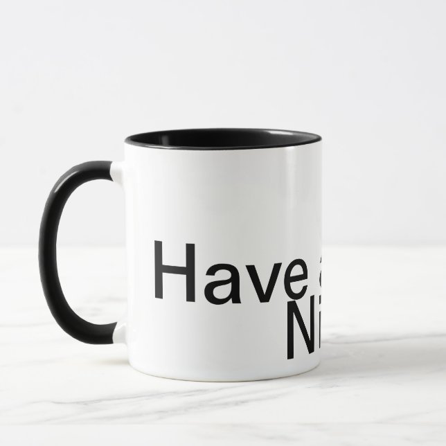 Mug "Mug de pingouin - Coupe de café mignonne et gaie" (Gauche)
