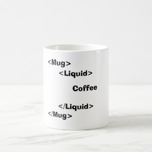 <Mug>, </Mug>, <Liquid>, Kaffee, </Liquid> Kaffeetasse
