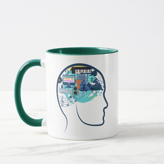 Mug Mug, producteur de musique (Gauche)