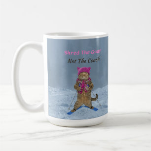 Mug Mug, Shred Gnar Ski Cat