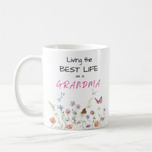 Mug Mug- Vivre la meilleure vie comme grand-mère
