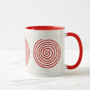 Mug Muge PINWHEEL MOSAIC Rouge Combo