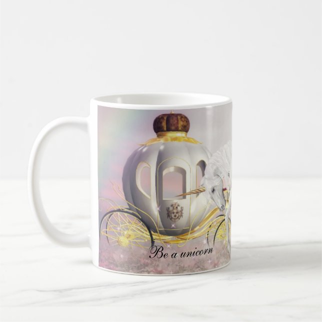 Mug Mugg Enhörning Be a unicorn (Gauche)