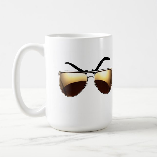 Mug Muggin moyen avec des aviateurs (Gauche)