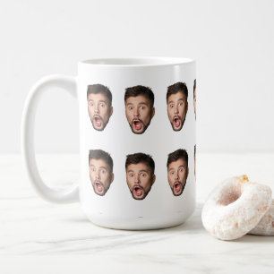 Mug Mugue à visage personnalisé Photo personnalisée 