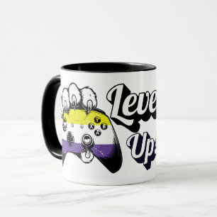 Mug Mugue Contrôleur Patte de Tigre Level Up de Fierté