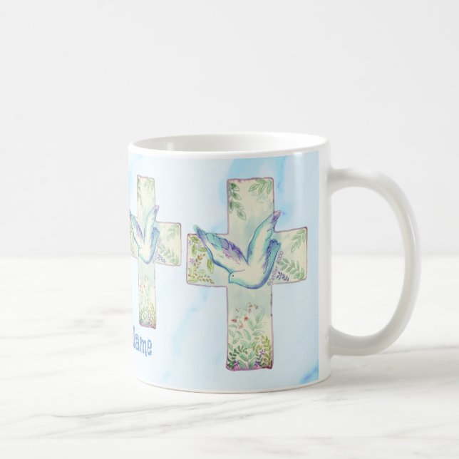 Mug mugue Croix de la Colombe (Droite)