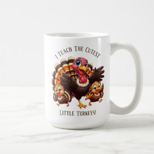 Mug Mugue de Thanksgiving pour Enseignant