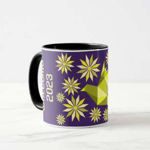 MUG MUGUE SIMPLE OISEAU NOUVELLE ANNÉE COMME CADEAU PO