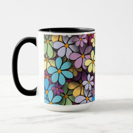 Mug Mulicolor floral