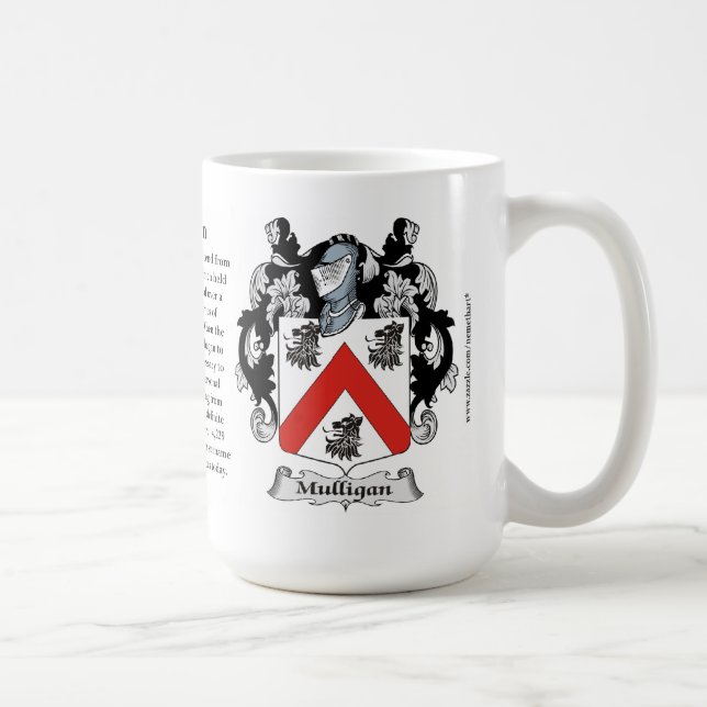 Mug Mulligan, l'origine, la signification et la crête (Droite)
