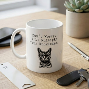 Mug Multipliez Vos Connaissances Citation de Prof de M