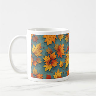 Mug muqueuse à feuilles tombées
