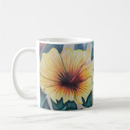 Mug muqueuse d'hibiscus jaune