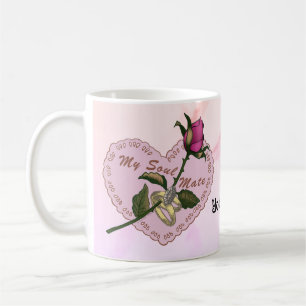 Mug muqueuses de rose soul mate