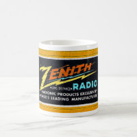 MUR DE RADIO ZENITH DES ANNÉES 1940 ARTICULE