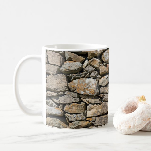 Mug Mur en pierre (Avec donut)