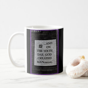 Mug Mural original de Manchester "Le sixième jour"