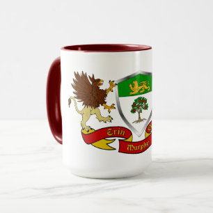 Mug Murphy Irish Coat Armoiries Bouclier d'armoiries