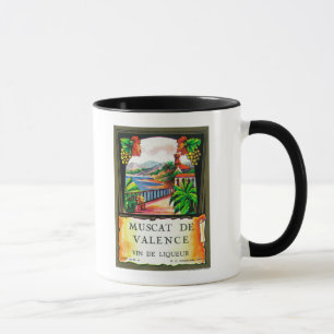 Mug Muscat De Valence Wine LabelEurope