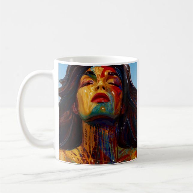 Mug Muse colorée (Gauche)