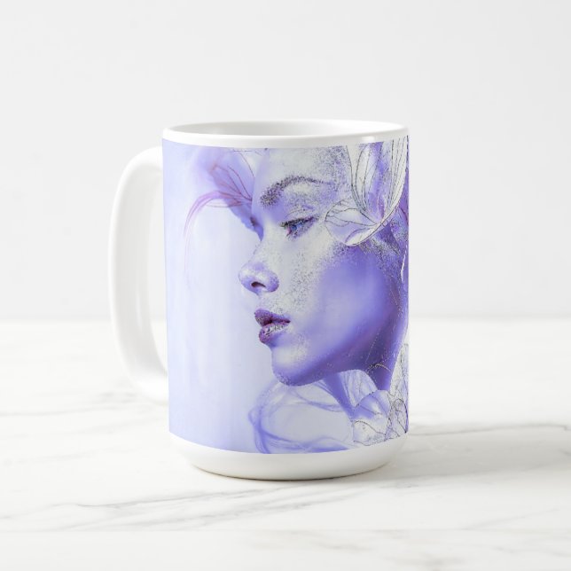 Mug Muse Lavande Éthérée (Devant gauche)