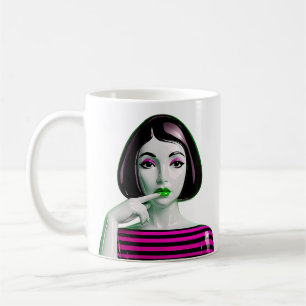 Mug Muse rose électrique