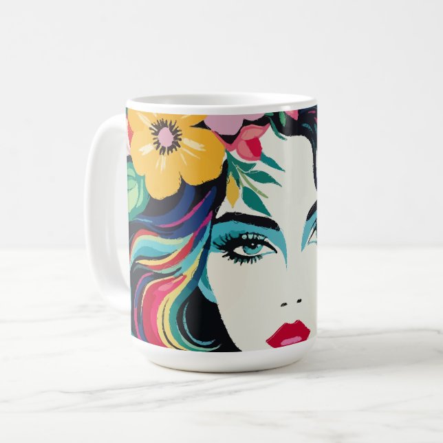Mug Muse tropicale (Devant gauche)