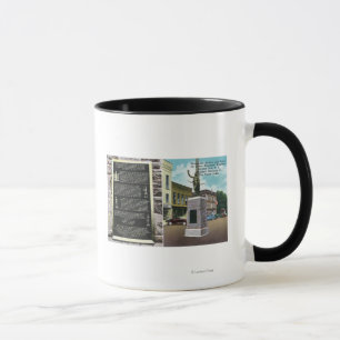 Mug Musée historique de carré et d'Erwin de monument