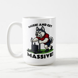 Mug Mush et Devenez Massif – Drôle de Husky qui Pousse