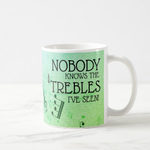 Mug Musicien Guitare Funny Treble Plaisanterie Personn