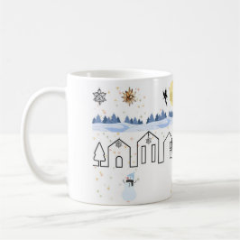 Mug Musique à café d'hiver au pays des merveilles