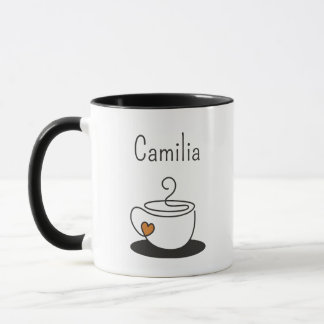 Mug Musique à café personnalisée