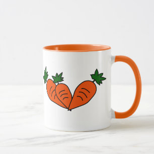 Mug Musique à carottes personnalisée