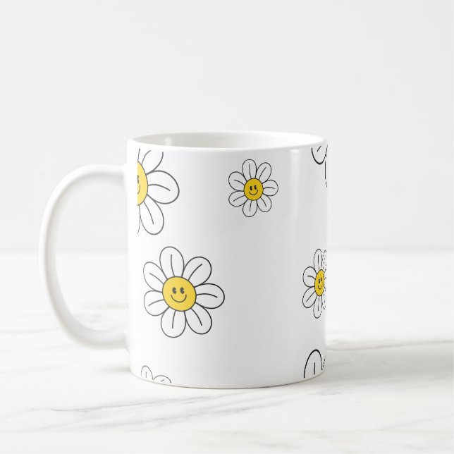 Mug Musique à fleurs (Gauche)