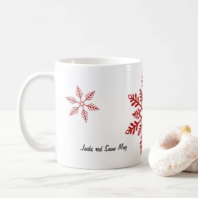 Mug Musique à neige (Avec donut)