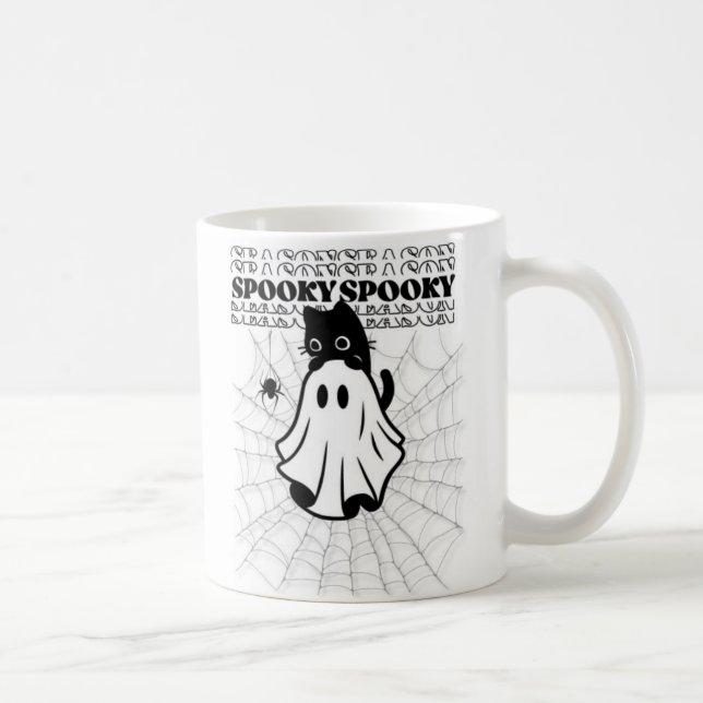Mug Musique à thème Halloween éffrayante (Droite)